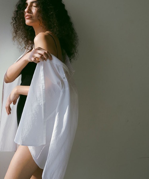 ETRE TOKYO（エトレトウキョウ） 長袖シャツ FREE ホワイト レディース