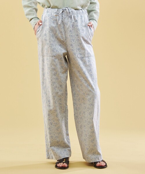 「GALERIE VIE」 イージーパンツ 36 ベージュ系その他 レディース_画像3