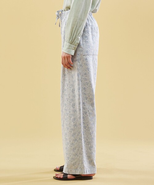 「GALERIE VIE」 イージーパンツ 36 ベージュ系その他 レディース_画像4