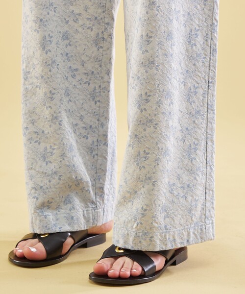 「GALERIE VIE」 イージーパンツ 36 ベージュ系その他 レディース_画像9