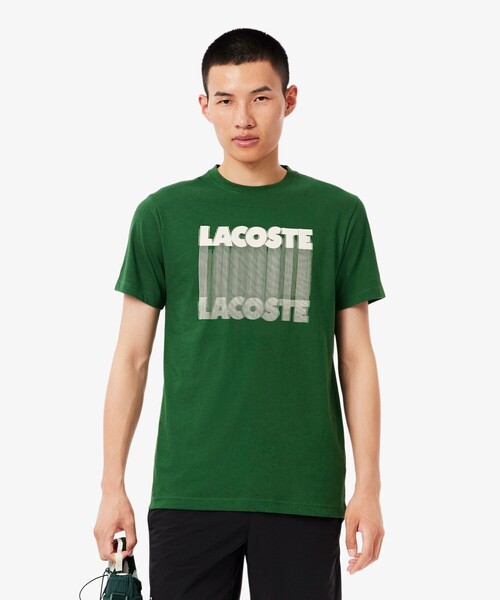 LACOSTE（ラコステ） tシャツ グラフィカルブランドネームロゴウルトラ