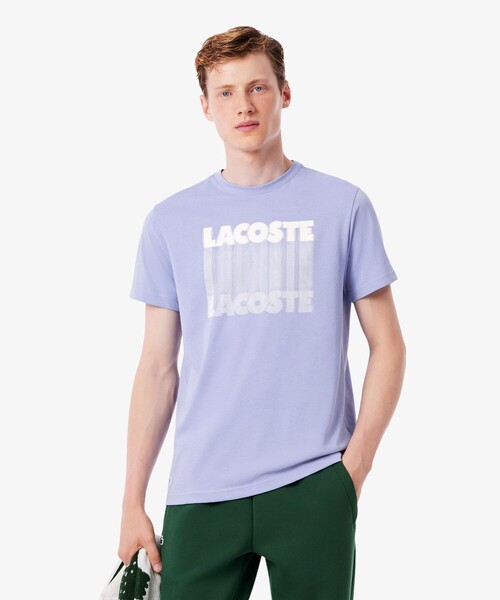 LACOSTE（ラコステ） tシャツ グラフィカルブランドネームロゴウルトラ