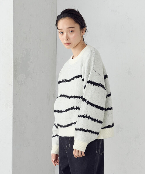 COMME CA ISM（コムサイズム） ニット セーター 「ウォッシャブル