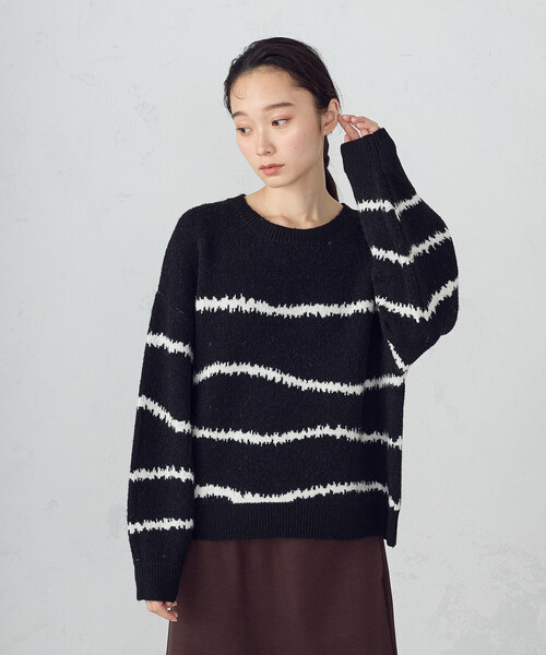 COMME CA ISM（コムサイズム） ニット セーター 「ウォッシャブル