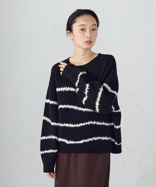 COMME CA ISM（コムサイズム） ニット セーター 「ウォッシャブル