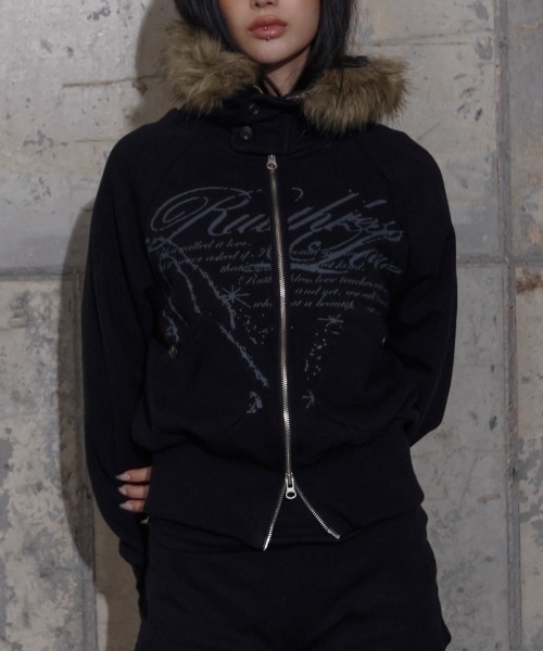 FANCY CLUB（ファンシークラブ） パーカー 「FANCY CLUB」RUTHLESS FUR