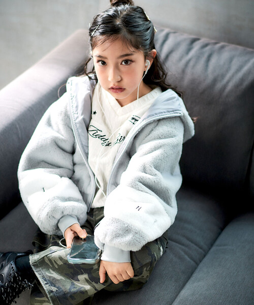 ZIDDY（ジディー） ブルゾン アウター 「 ニコプチ 掲載 」ショート丈