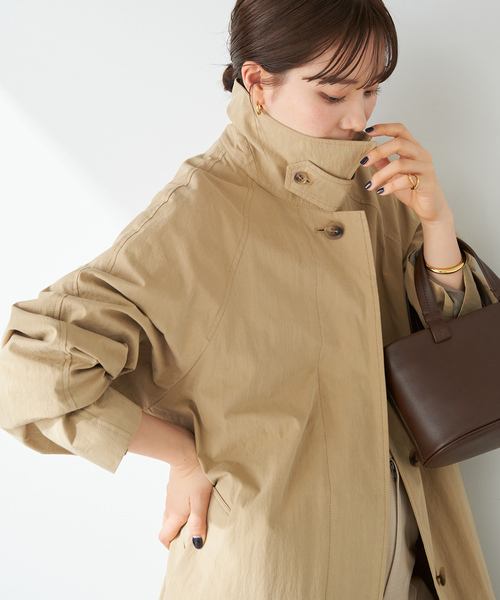 plage（プラージュ） ステンカラーコート 36 ベージュ レディース