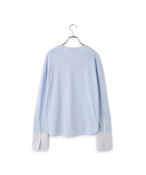 ADAM ET ROPE'（アダムエロペ） tシャツ シャツカフスロングスリーブT