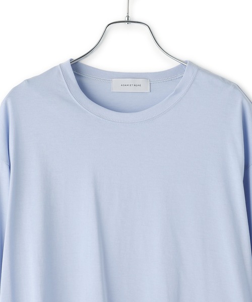 ADAM ET ROPÉ シャツカフスロングスリーブTシャツ アダムエロペ ADAM ET ROPE'（アダムエロペ） tシャツ シャツカフスロングスリーブT