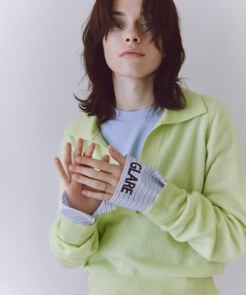 ADAM ET ROPE'（アダムエロペ） tシャツ シャツカフスロングスリーブT