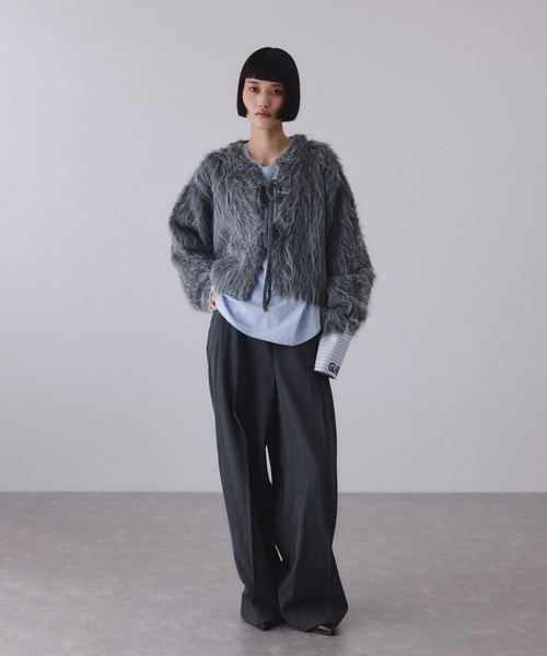 ADAM ET ROPE'（アダムエロペ） tシャツ シャツカフスロングスリーブT