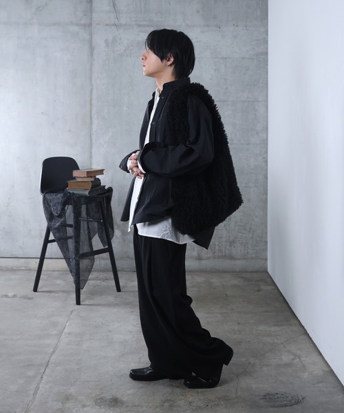 Confirm（コンファーム） ワイドパンツ スラックス テクニカルパターン