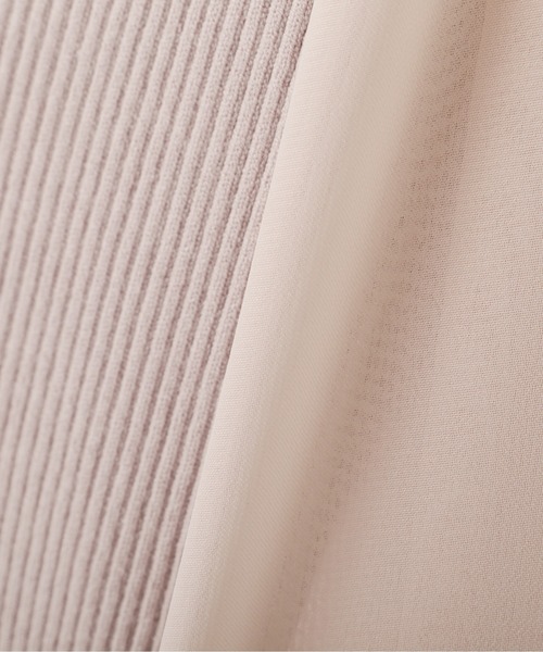 「PROPORTION BODY DRESSING」 ニットワンピース MEDIUM パープル レディース_画像4