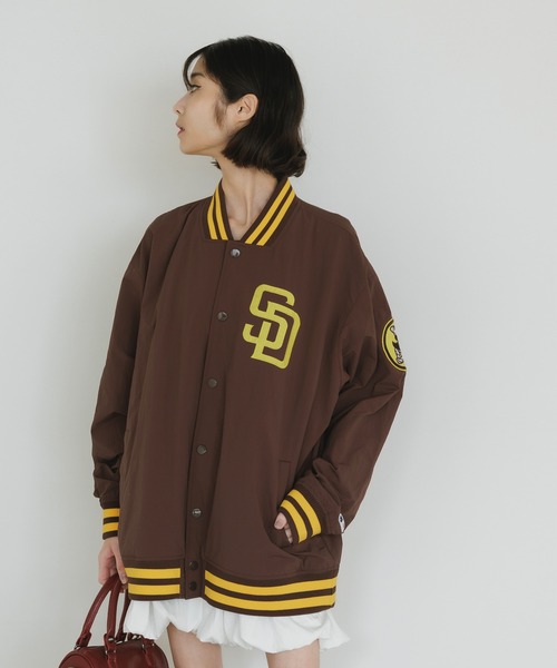 MLB スタジャン MLB/エムエルビー STANDARD LOGO JACKET ロゴ