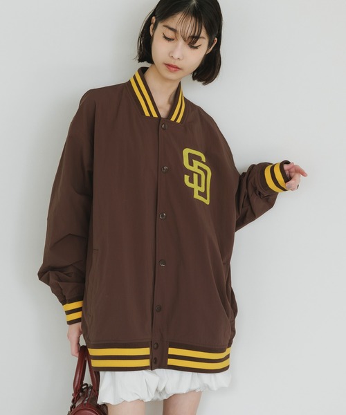 MLB スタジャン MLB/エムエルビー STANDARD LOGO JACKET ロゴ