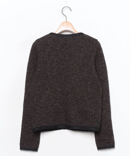 「La TOTALITE」 ノーカラージャケット FREE ブラウン レディース_画像2