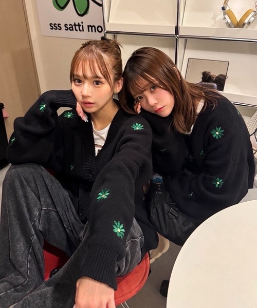 sss satti mouse（エスエスエス サッチ マウス） カーディガン