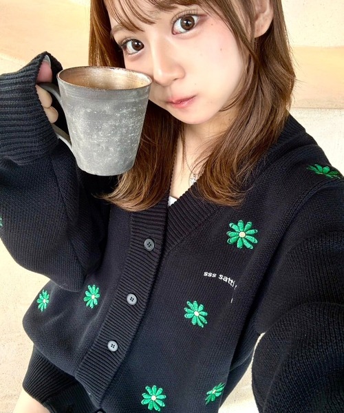 sss satti mouse（エスエスエス サッチ マウス） カーディガン