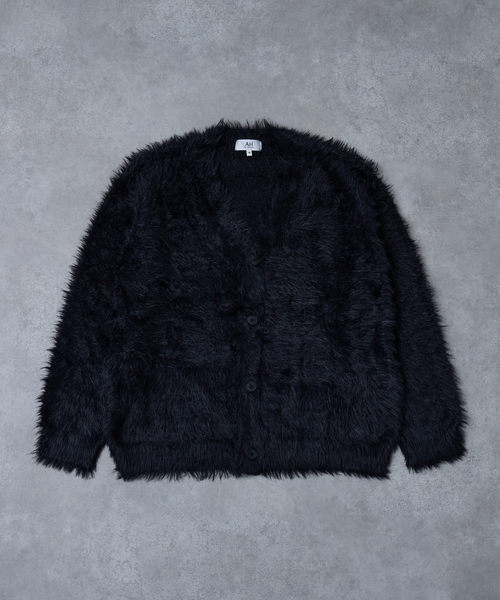 AH ABAHOUSE セーター ニット LONG SHAGGY KNIT CARDIGAN / ロング