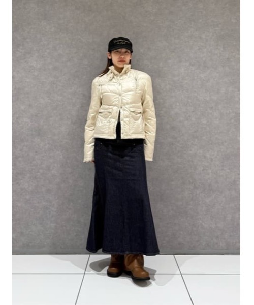 LAGUA GEM（ラグアジェム） デニムスカート STUDS POCKET DENIM