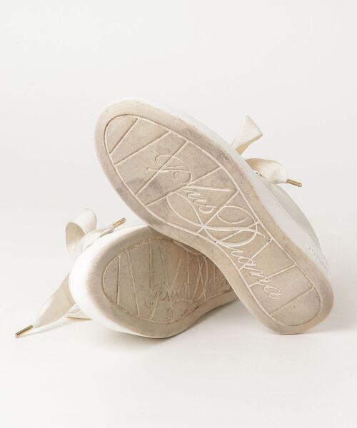 「+diana」 ローカットスニーカー 21.5cm ホワイト レディース_画像3
