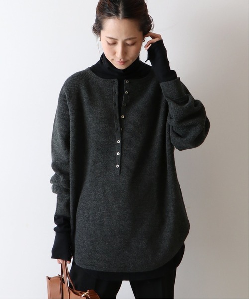 FRAMeWORK（フレームワーク） 長袖ニット FREE グレー レディース