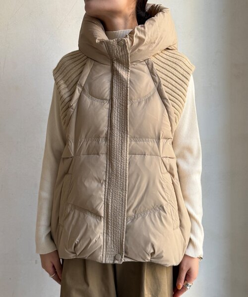 【かず】DWD ダウンベスト＆トミーニット TOMMY HILFIGER｜エッセンシャルダウンベスト | Rakuten Fashion(楽天