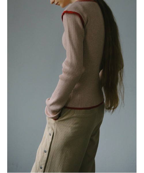 「AMAIL」 パンツ M ベージュ レディース_画像8