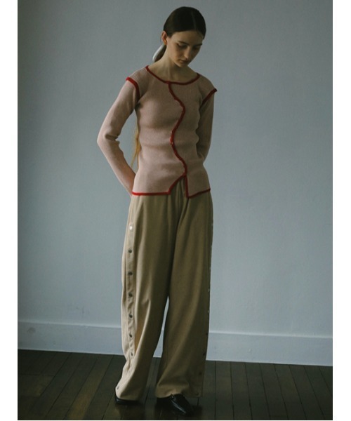 「AMAIL」 パンツ M ベージュ レディース_画像9