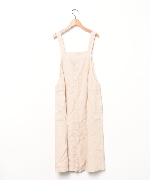 「nest Robe」 サロペットスカート - ベージュ レディース_画像2