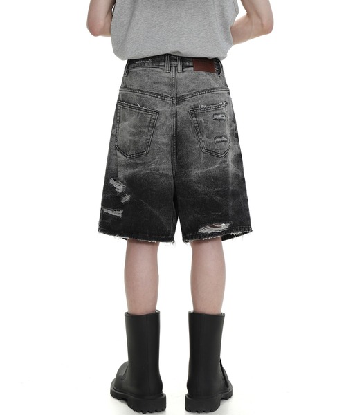 「MASONPRINCE」 デニムハーフパンツ M ブルー メンズの画像