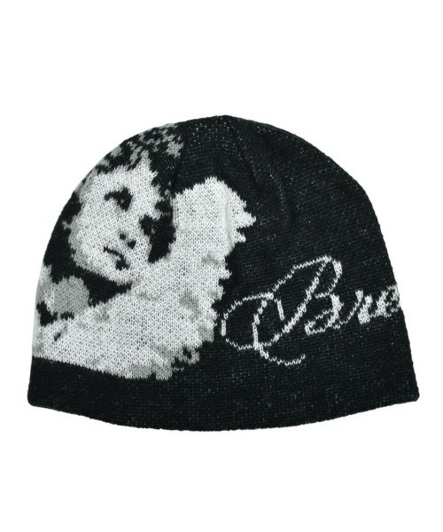 STYLISE ニット帽 ニットキャップ 「BREATH」ANGEL SCRIPT LOGO MOHAIR