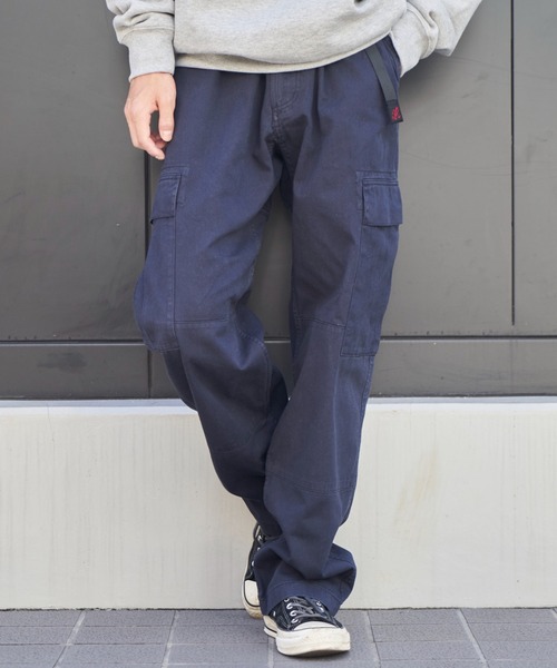 新品 GRAMICCI グラミチ カーゴ パンツ ワイド ドローコード ネイビー GRAMICCI（グラミチ） カーゴパンツ LARGE ネイビー メンズ : ZOZOTOWN