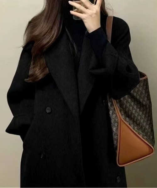 コート チェスターコート ウールタッチオーバーチェスターコート