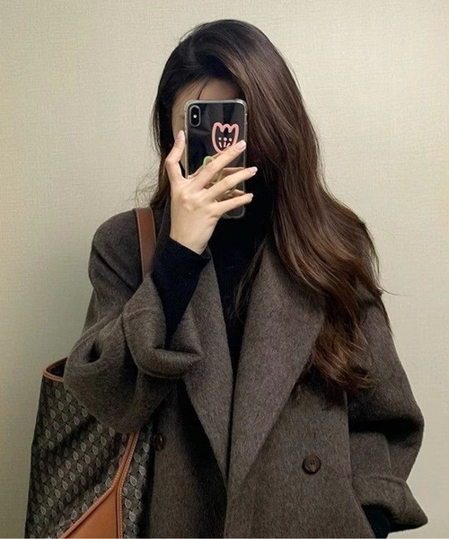 コート チェスターコート ウールタッチオーバーチェスターコート