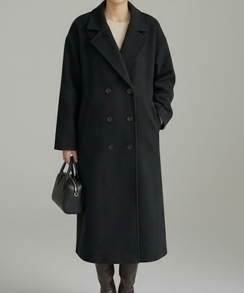 コート チェスターコート ウールタッチオーバーチェスターコート