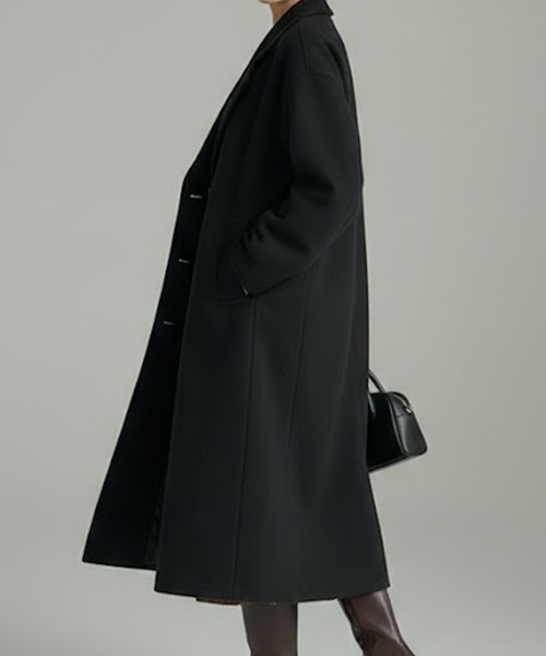 コート チェスターコート ウールタッチオーバーチェスターコート