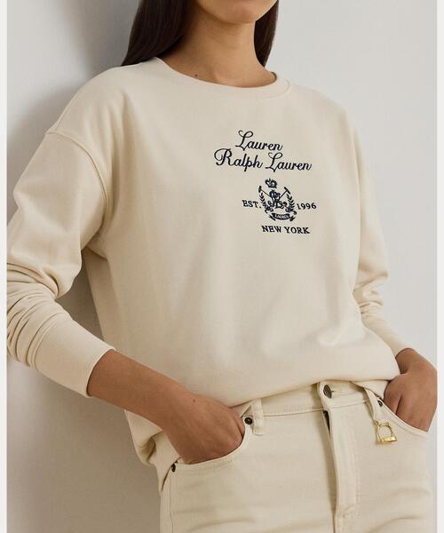 POLORALPHLAURENエンブロイダリークレストフリースプルオーバー LAUREN RALPH LAUREN（ローレン ラルフローレン） トレーナー