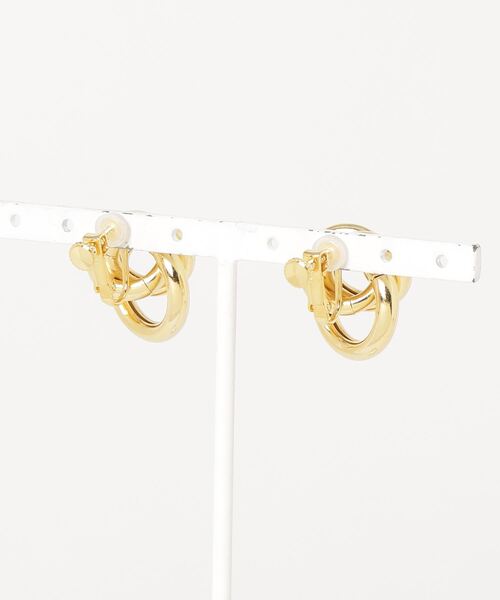 「Ray BEAMS」 イヤリング(両耳用) ONE SIZE シルバー レディース_画像2