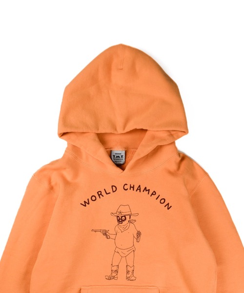 TMT パーカー 「TMT/ティーエムティー」VINTAGE SWEAT HOODIE WORLD