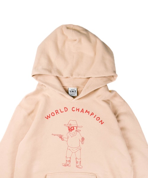 TMT パーカー 「TMT/ティーエムティー」VINTAGE SWEAT HOODIE WORLD