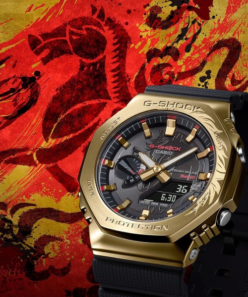 G-SHOCK 腕時計 2026年干支モデル / 千里馬 GBM-2100CX-9AJR メンズ