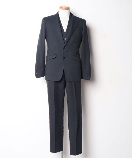 スーツセレクト　SUITSELECT 春夏秋　ジャケット　スタイリッシュ　Y5 SUIT SELECT 3ピーススーツ Y5 ネイビー メンズ : ZOZOTOWN Yahoo!店