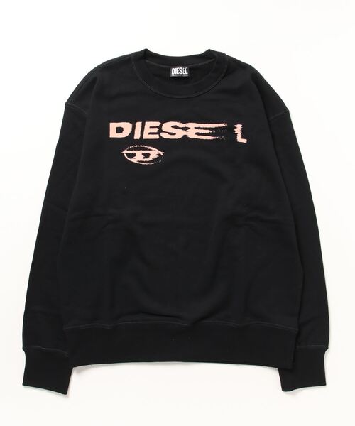 DIESEL（ディーゼル） スウェットカットソー X-LARGE ブラック メンズ