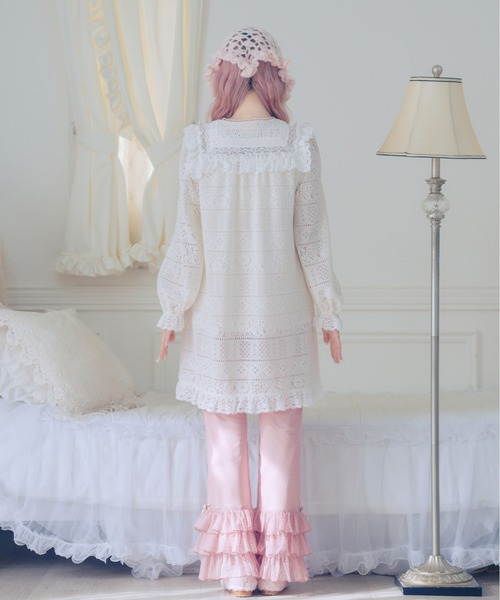ゅ。 rose frill tulle pantsその他 Fiorforte パンツ rose frill tulle pants レディース : ZOZOTOWN