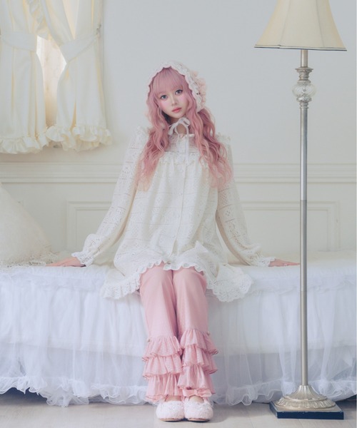 ゅ。 rose frill tulle pantsその他 Fiorforte パンツ rose frill tulle pants レディース : ZOZOTOWN