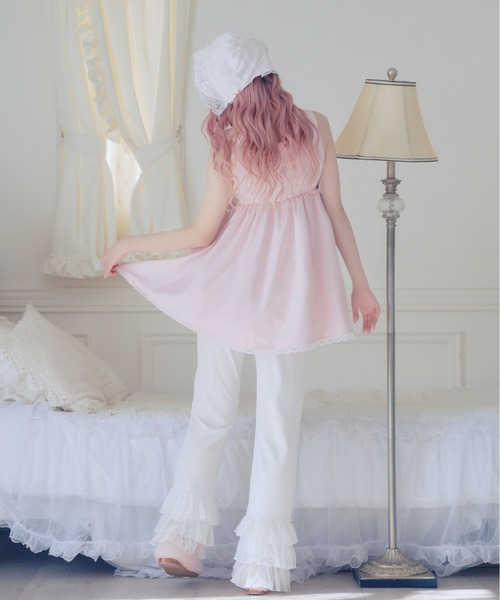 ゅ。 rose frill tulle pantsその他 Fiorforte パンツ rose frill tulle pants レディース : ZOZOTOWN
