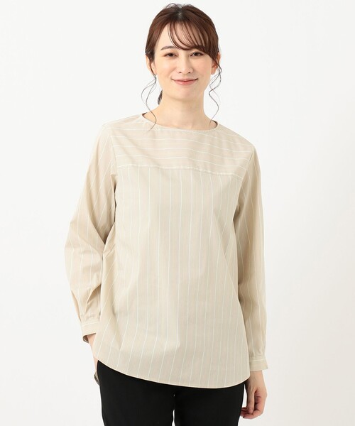 「J.PRESS」 長袖ブラウス 9 ホワイト レディース_画像9