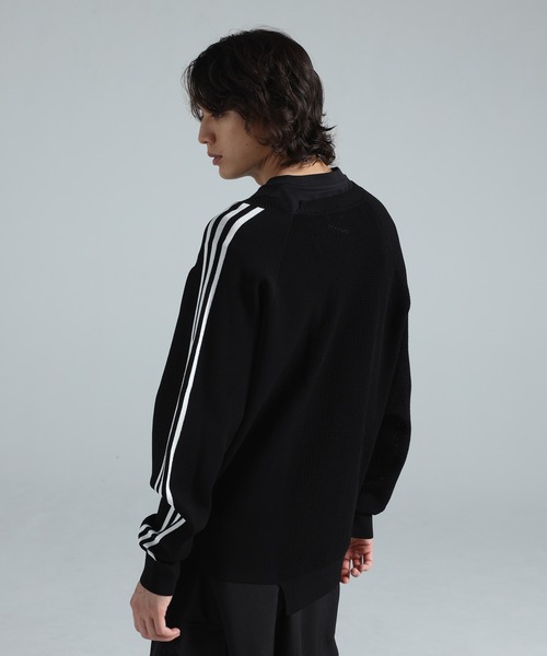セーター ニット Y-3 LOGO KNIT SWEATER メンズ レディースの画像